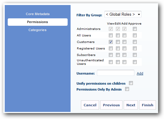 Permissions